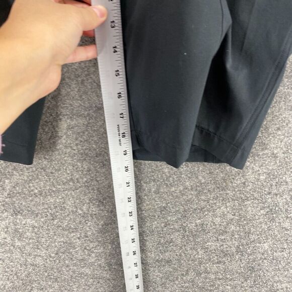 Tail Tech Cropped Pants Women 14 Black High Rise Flat Front Pockets Casual - Picture 7 of 11